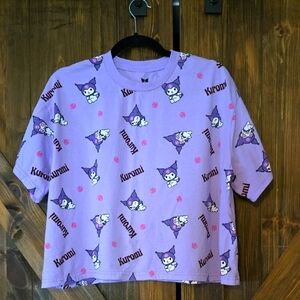 Kuromi XL Crop Top